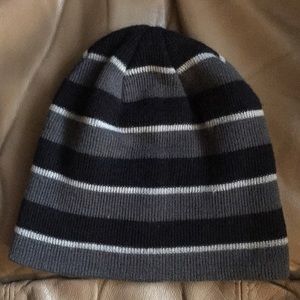 Striped Beanie.